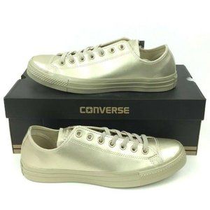 NEW Converse Chuck Taylor All Star Ox Light Gold